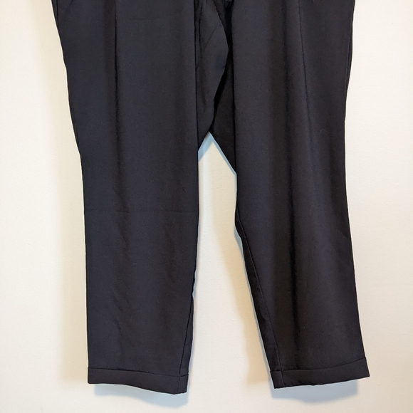 NWT Torrid Pull on Taper Tie Front Studio Stretch Pants, size 00xShort (10) - Picture 3 of 8